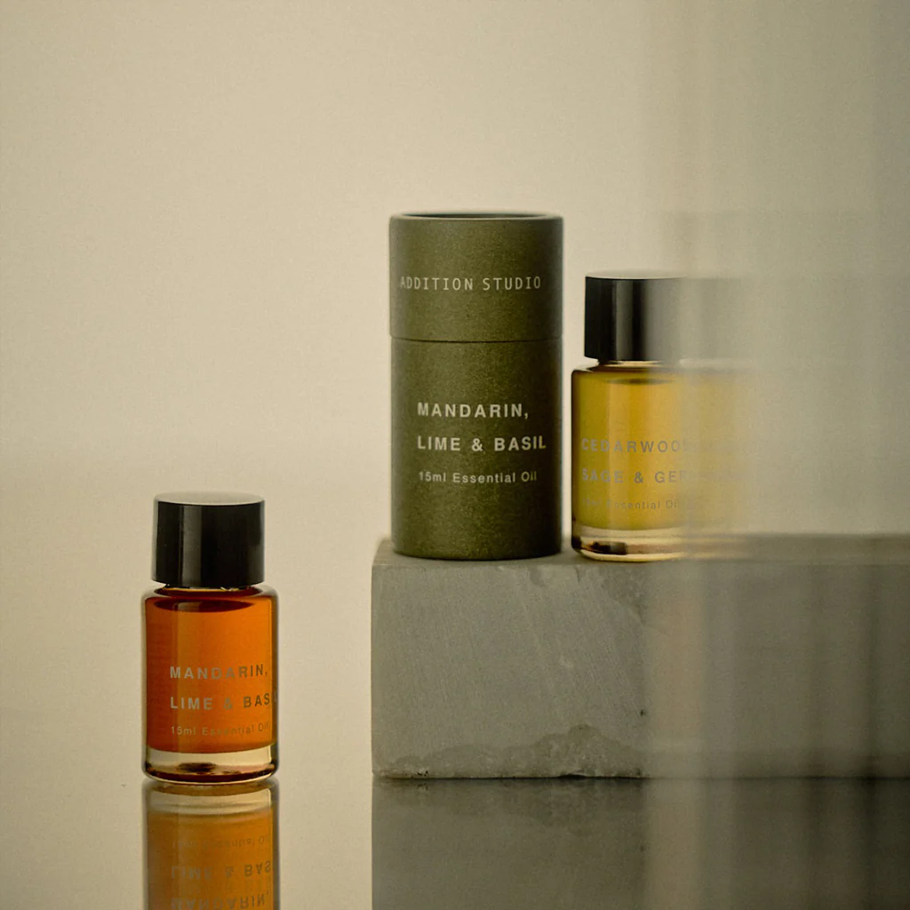 Addition Studio Essential Oil Mandarin, Lime + Basil - Image 2
