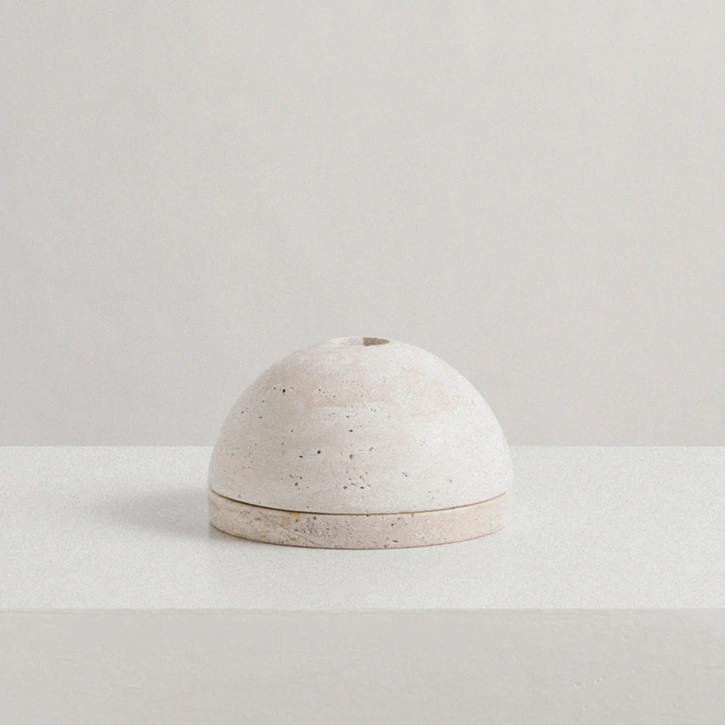 Addition Studio Horizon Incense Burner Travertine - Image 5