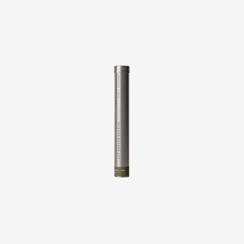 Addition Studio Incense Burner Set Mandarin, Lime + Basil