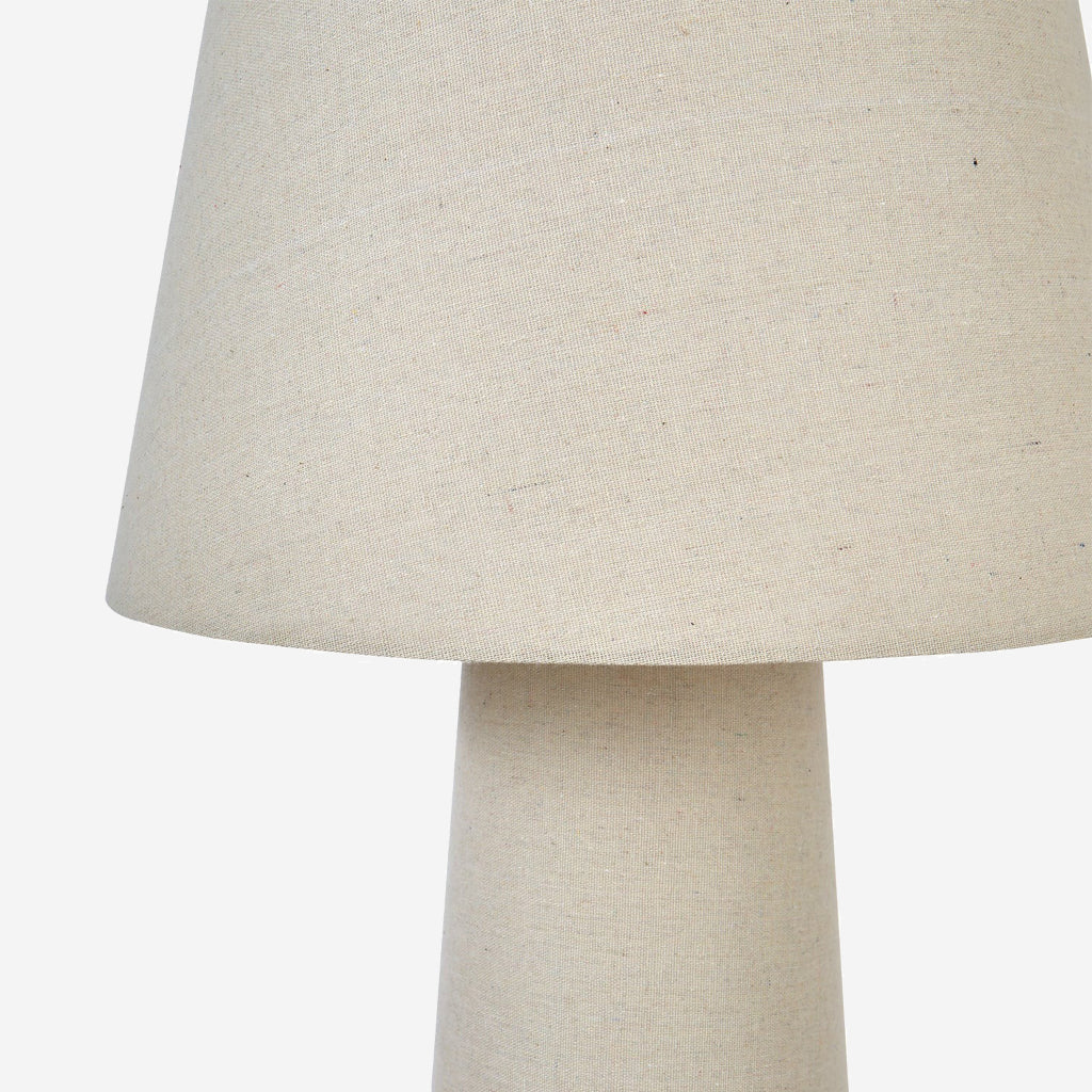 Amalfi Carrington Linen Floor Lamp - Image 4
