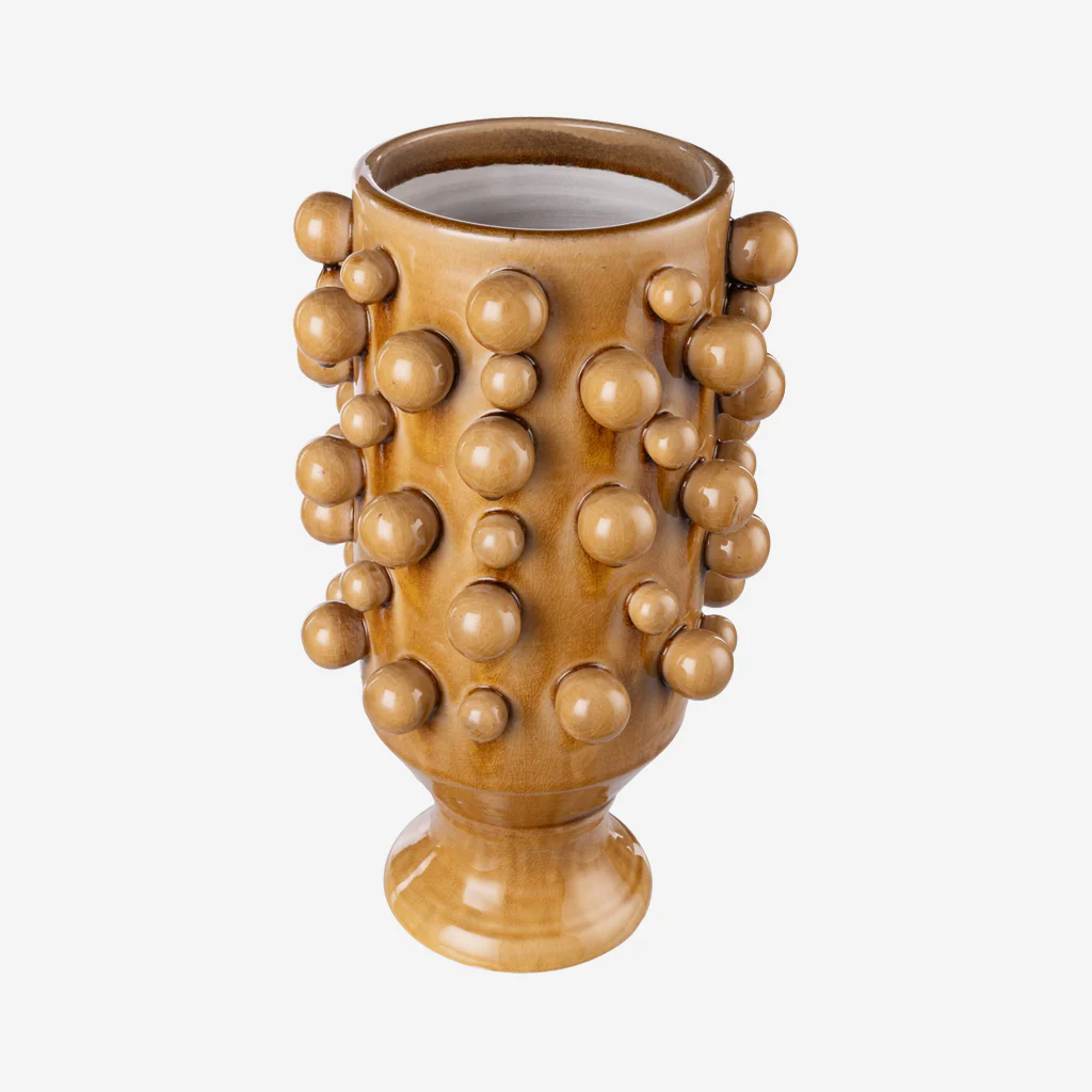 Amalfi Odin Vase Mustard - Image 4