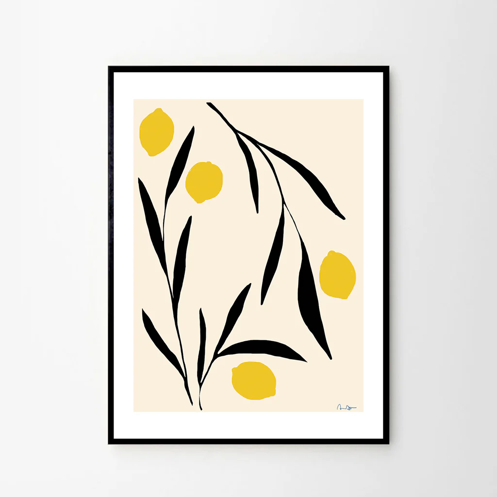 Anna Morner Lemon Print - Image 3