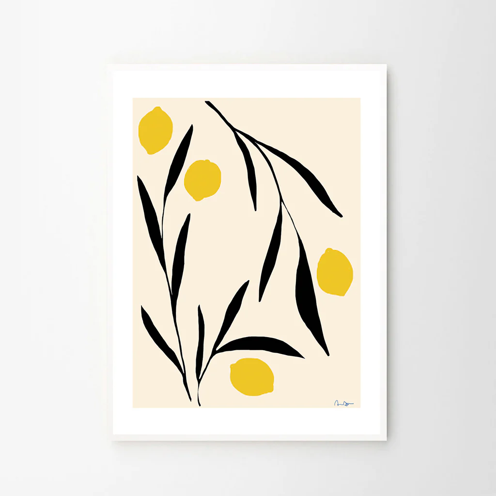 Anna Morner Lemon Print - Image 4
