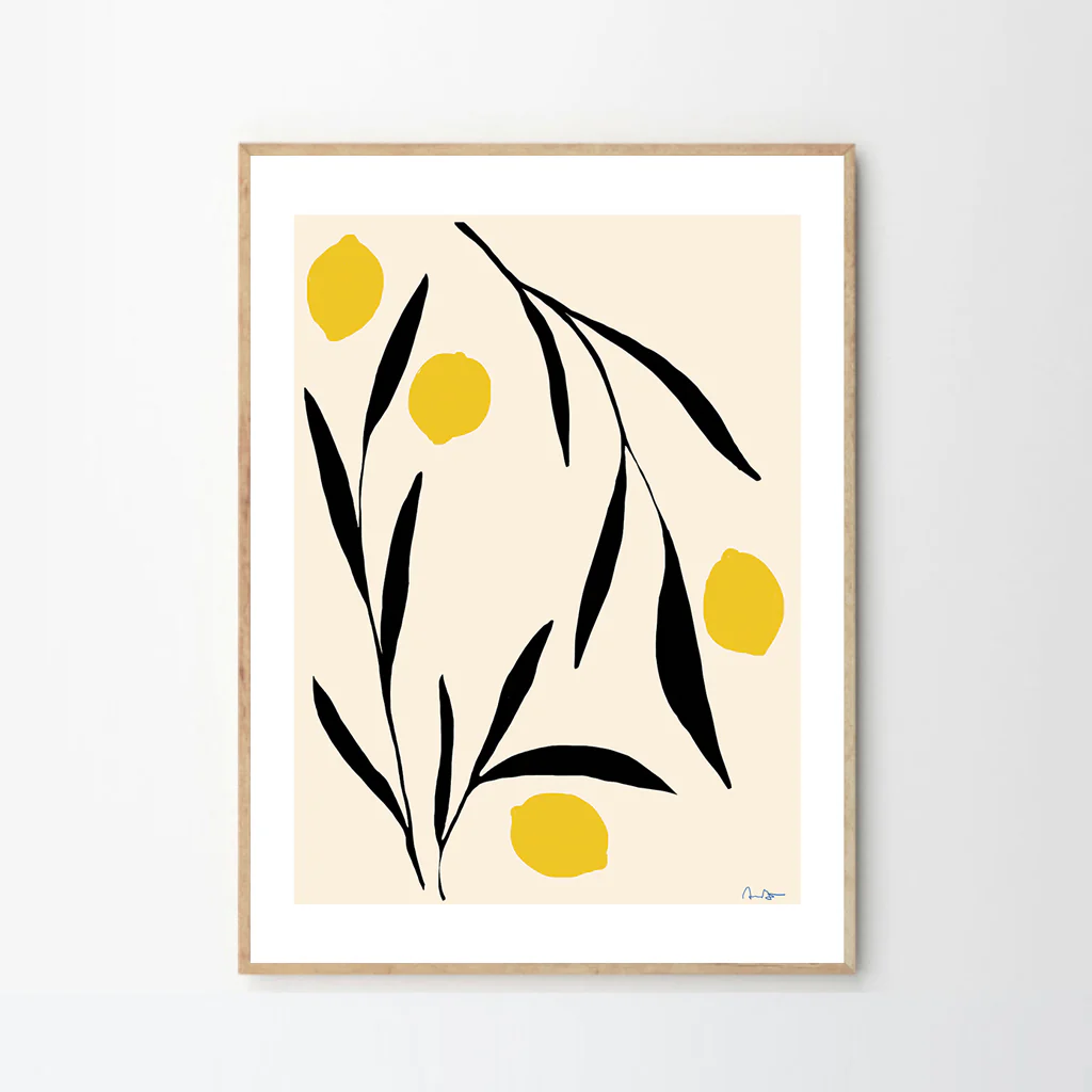 Anna Morner Lemon Print - Image 5