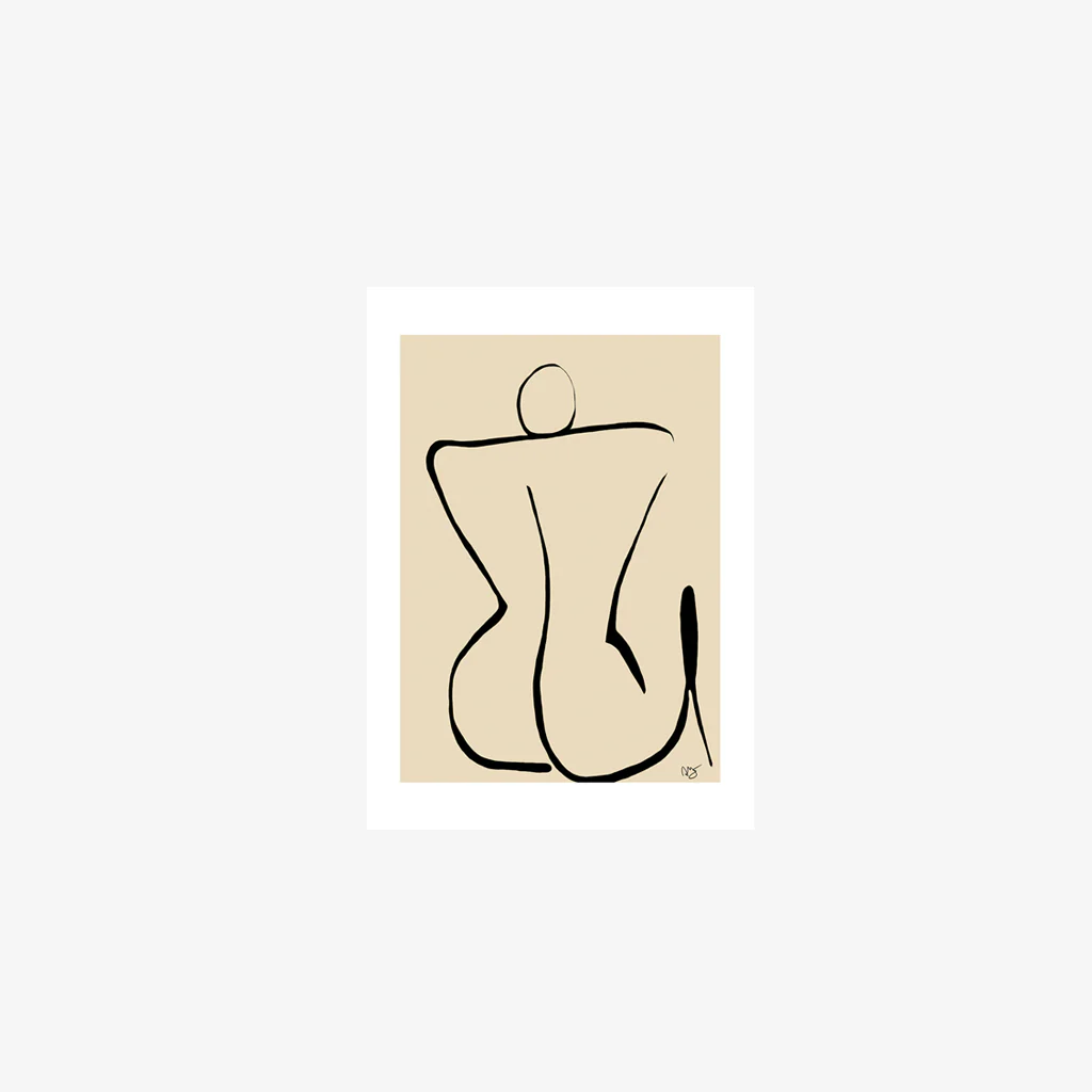 Anna Morner Silhouette Print
