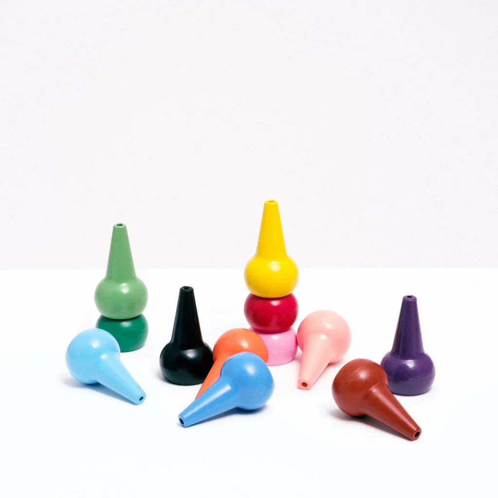 Aozora Baby Color Crayons Basic 12-Pack - Image 5