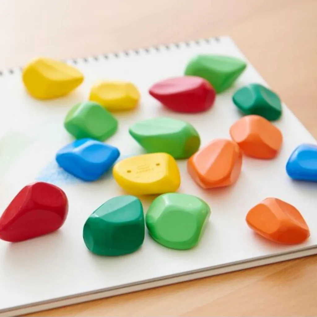 Aozora Ici Color Crayons Stone 6-Pack - Image 3