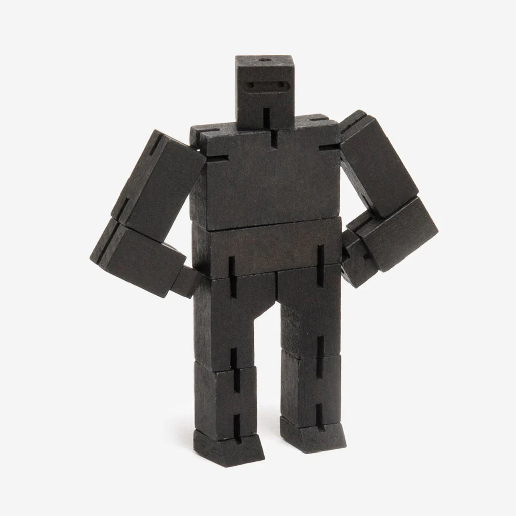 Areaware Cubebot Ninja Black Micro - Image 4