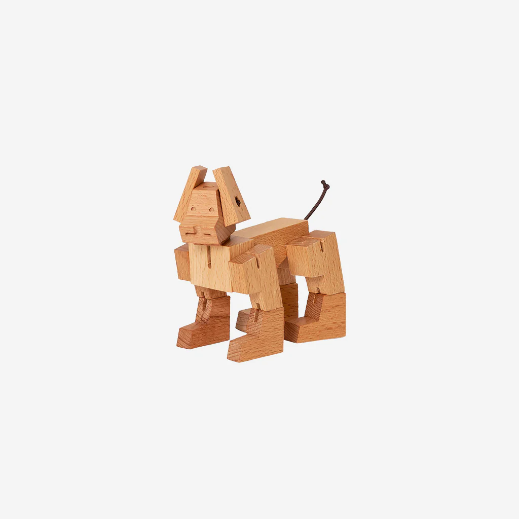Areaware Milo Cubebot Micro Robot Natural - Image 3