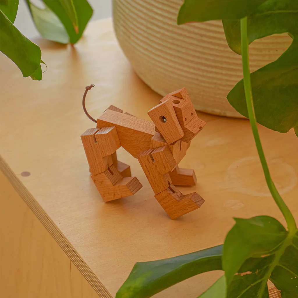 Areaware Milo Cubebot Micro Robot Natural - Image 4