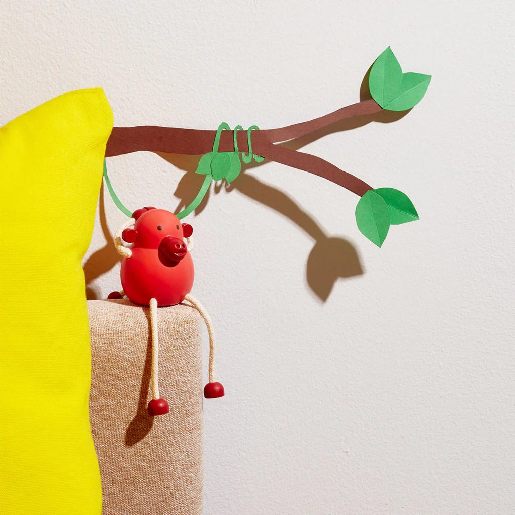 Areaware Palimals Monkey Red - Image 2