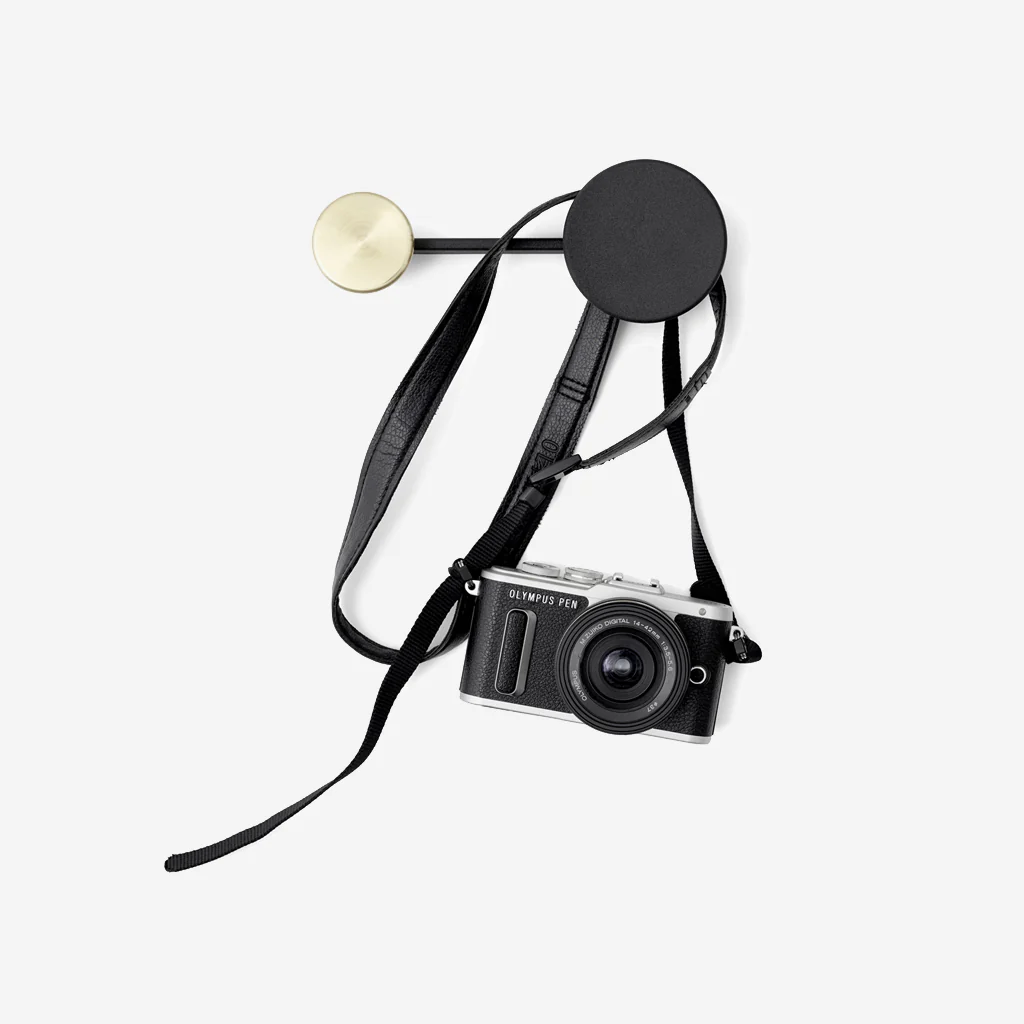 Audo Afteroom Coat Hanger Small Black Brass - Image 4