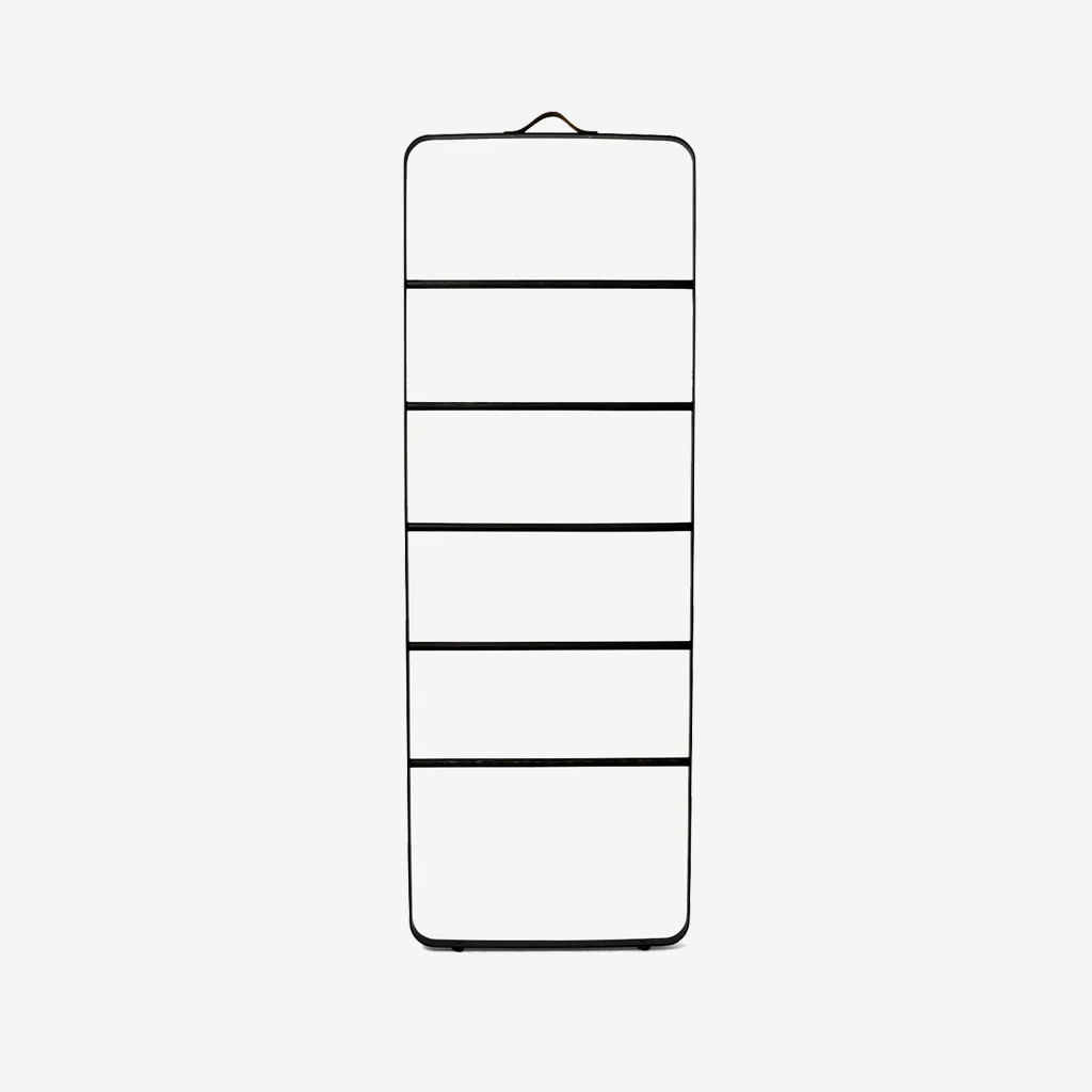Audo Bathroom Towel Ladder Black