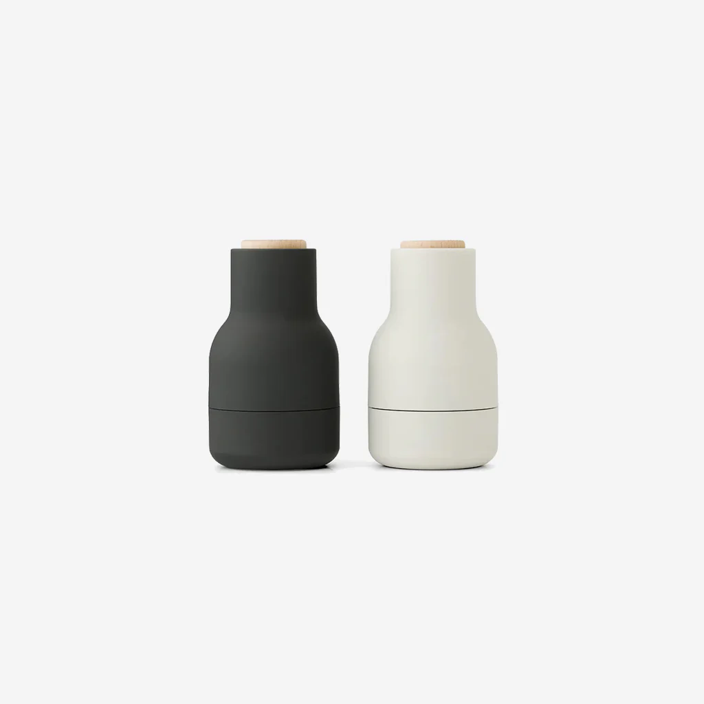 Audo Bottle Grinders Ash + Carbon Beech Small