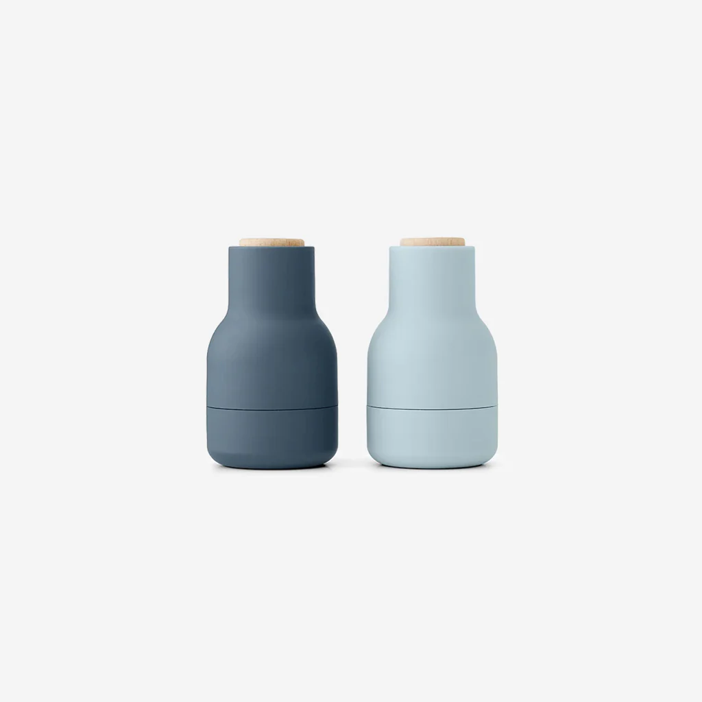 Audo Bottle Grinders Blue Beech Small