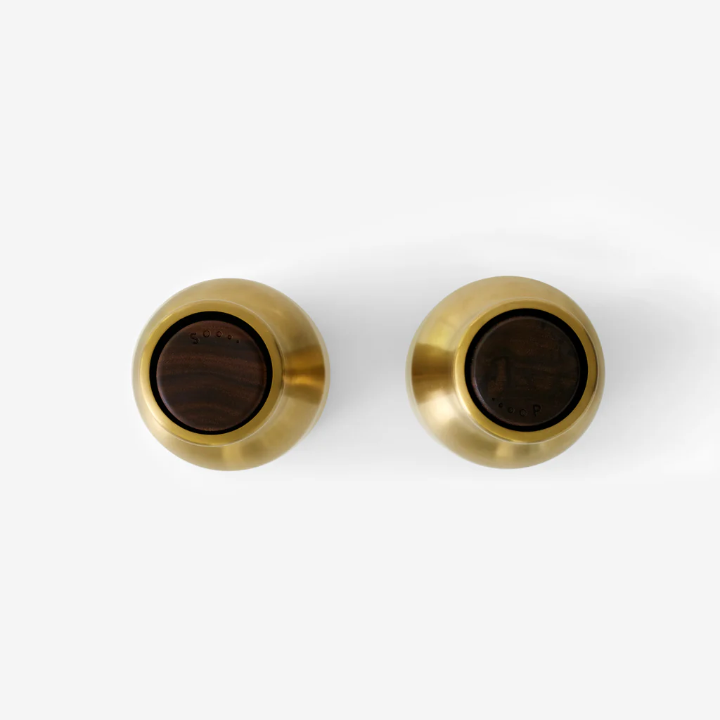 Audo Bottle Grinders Brushed Brass - Image 3