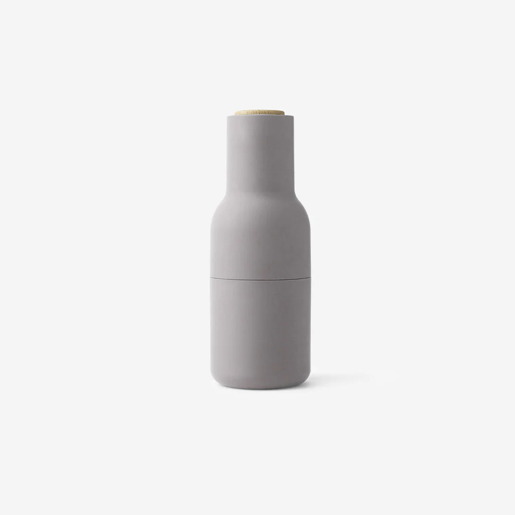 Audo Bottle Grinders Hunting Green + Beige Walnut - Image 4