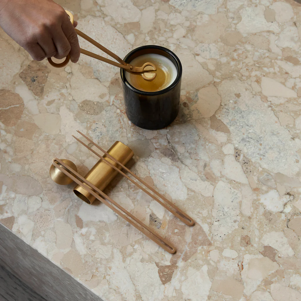 Audo Clip Candle Care Kit Brass - Image 3
