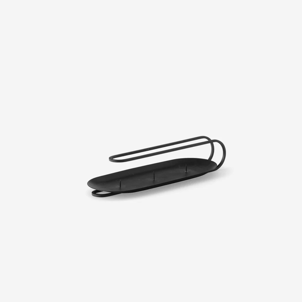 Audo Clip Candle Holder Table 3 Arm Black