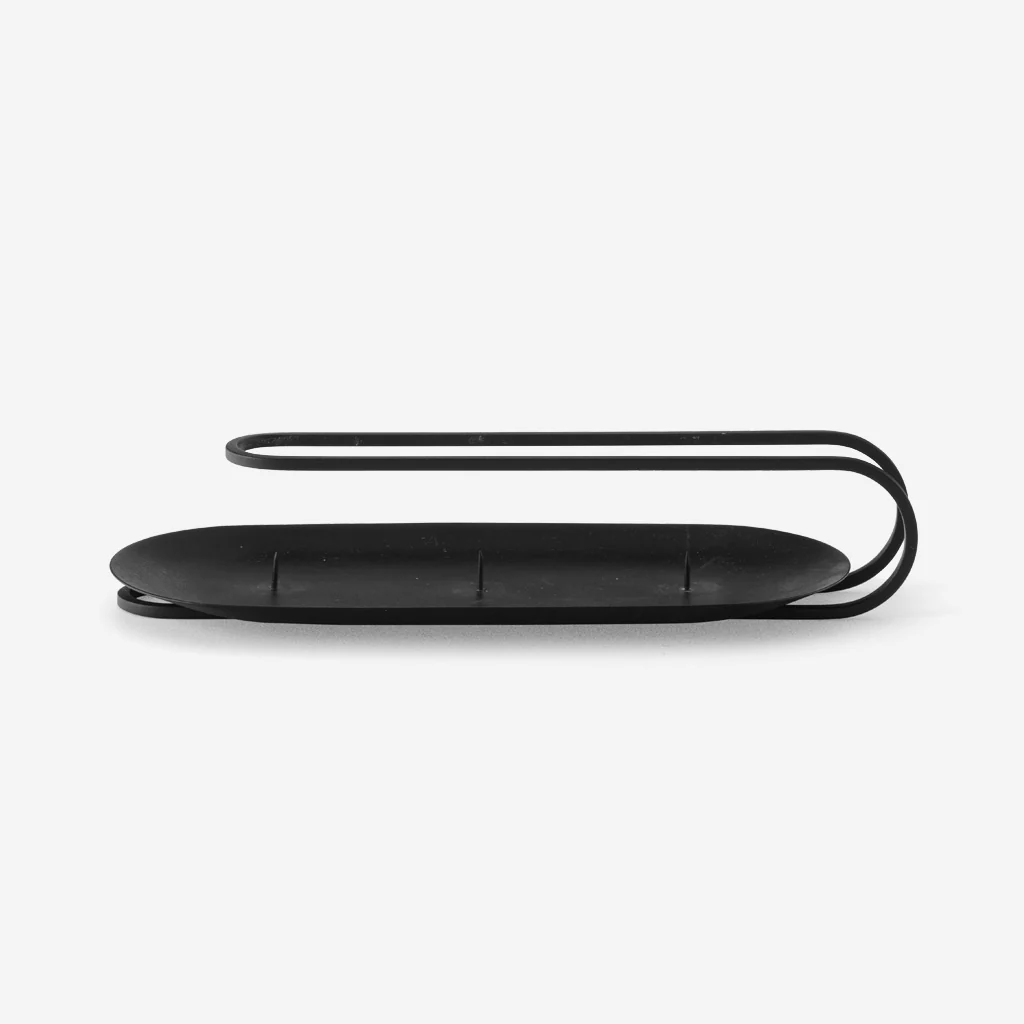 Audo Clip Candle Holder Table 3 Arm Black - Image 4