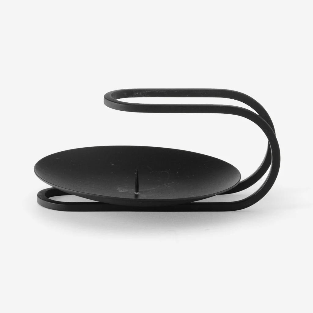 Audo Clip Candle Holder Table Black - Image 4