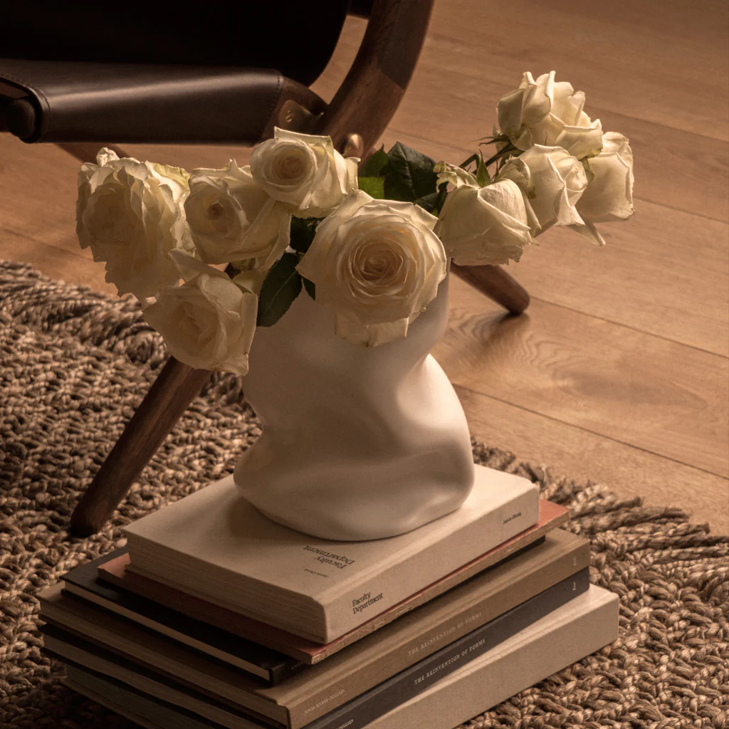 Audo Collapse Vase White 20 - Image 2