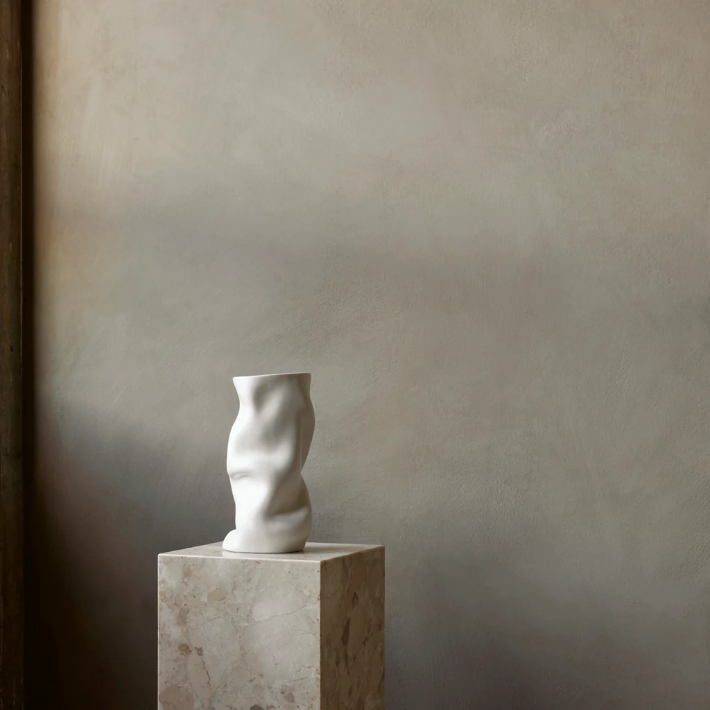Audo Collapse Vase White 30 - Image 4