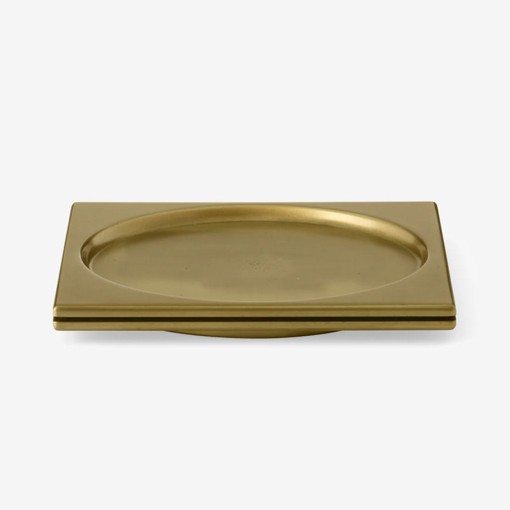 Audo Divot Tray Brass - Image 3