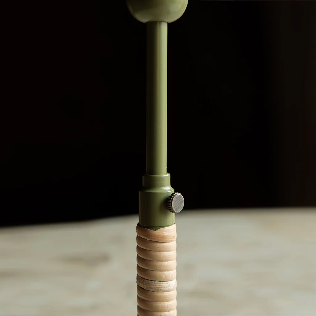 Audo Duca Candle Holder Olive Green - Image 3