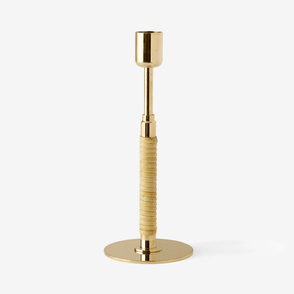 Audo Duca Candle Holder Polished Brass - Image 7