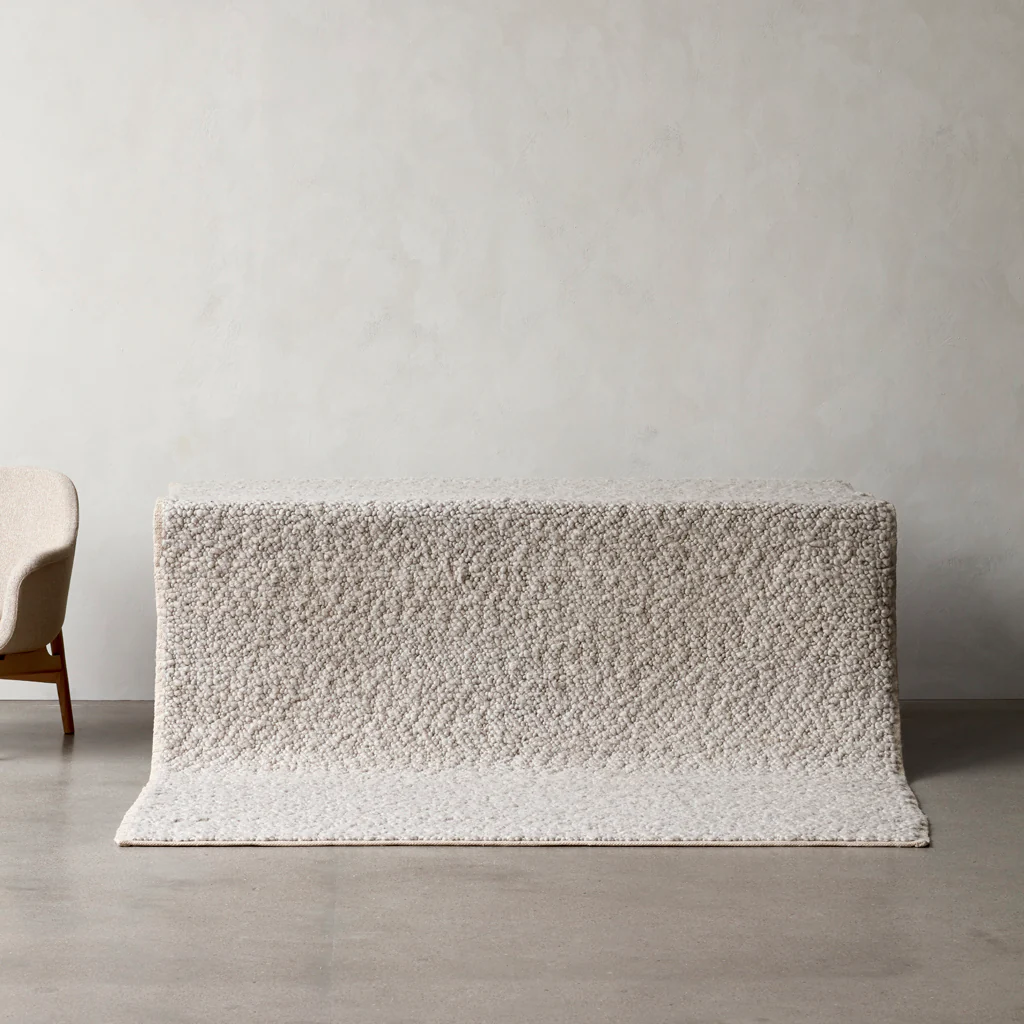 Audo Gravel Rug Grey 200x300 - Image 4