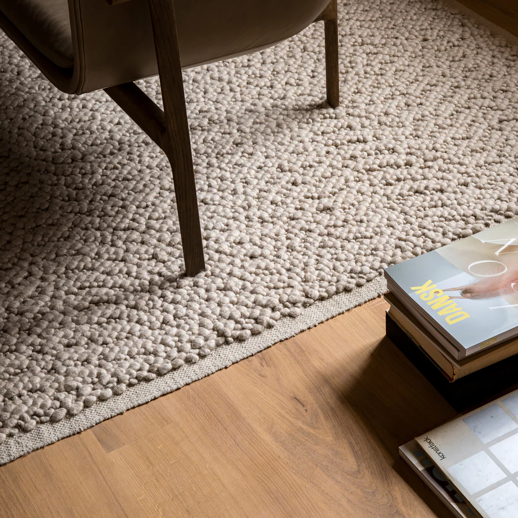 Audo Gravel Rug Grey 200x300 - Image 5