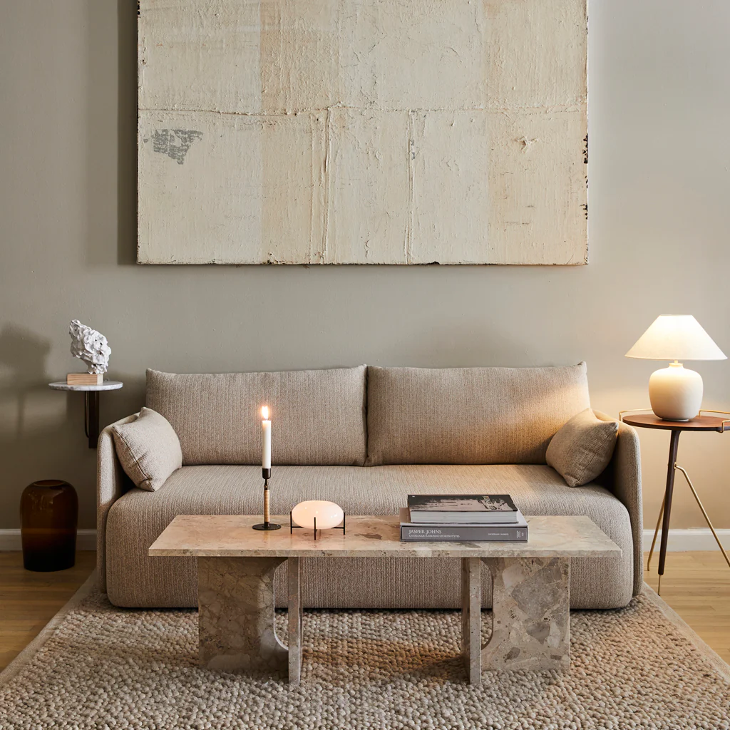 Audo Gravel Rug Ivory 170x240 - Image 2