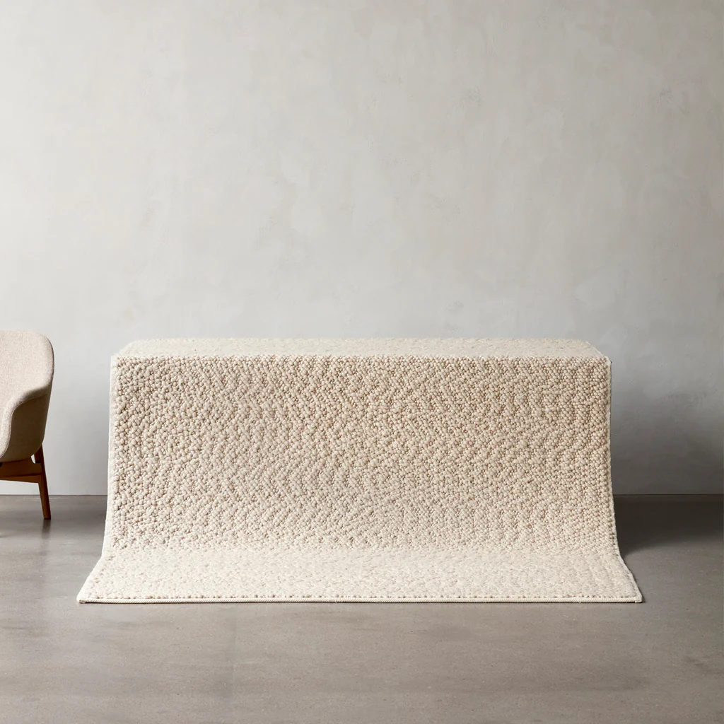 Audo Gravel Rug Ivory 170x240 - Image 4