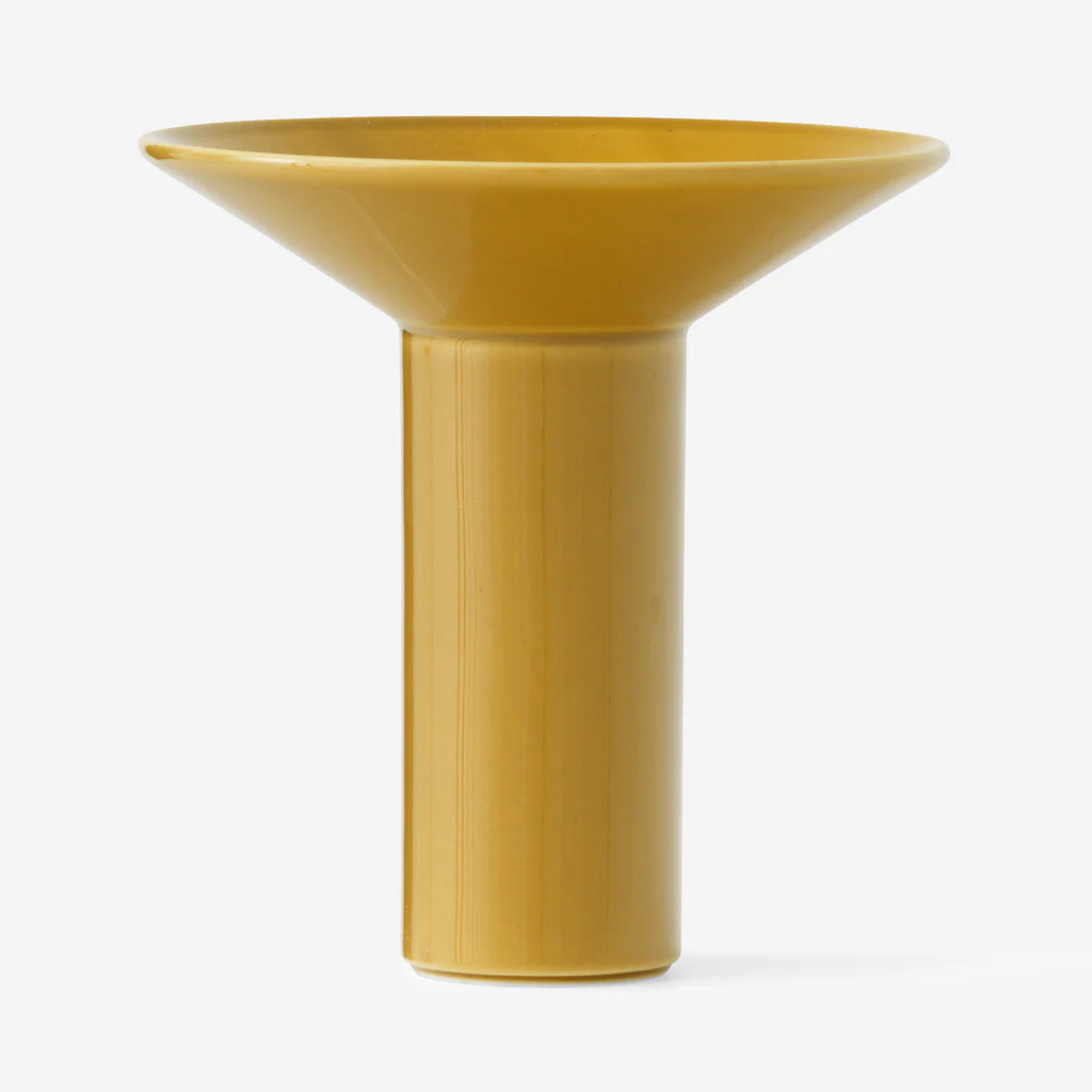Audo Hana Vase Ochre H14.5cm - Image 5