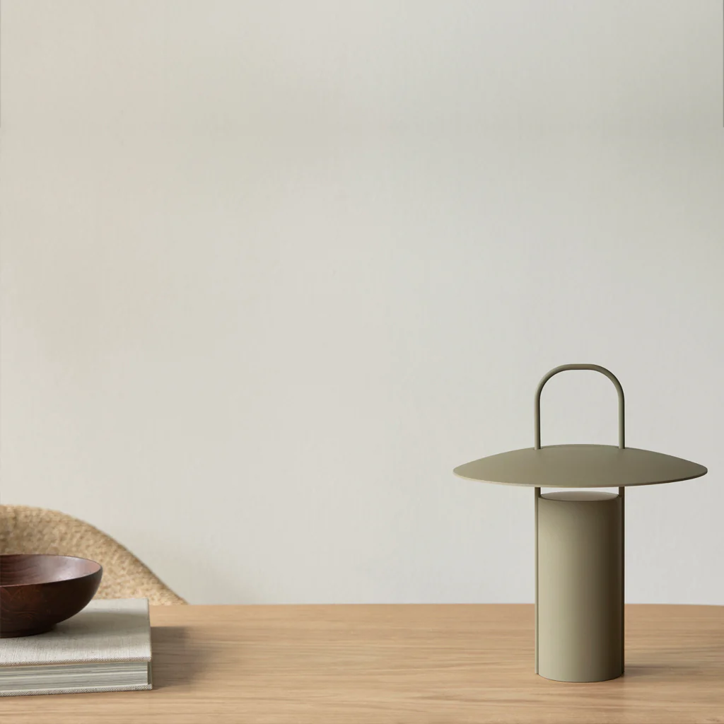 Audo Ray Table Lamp Dusty Green - Image 11
