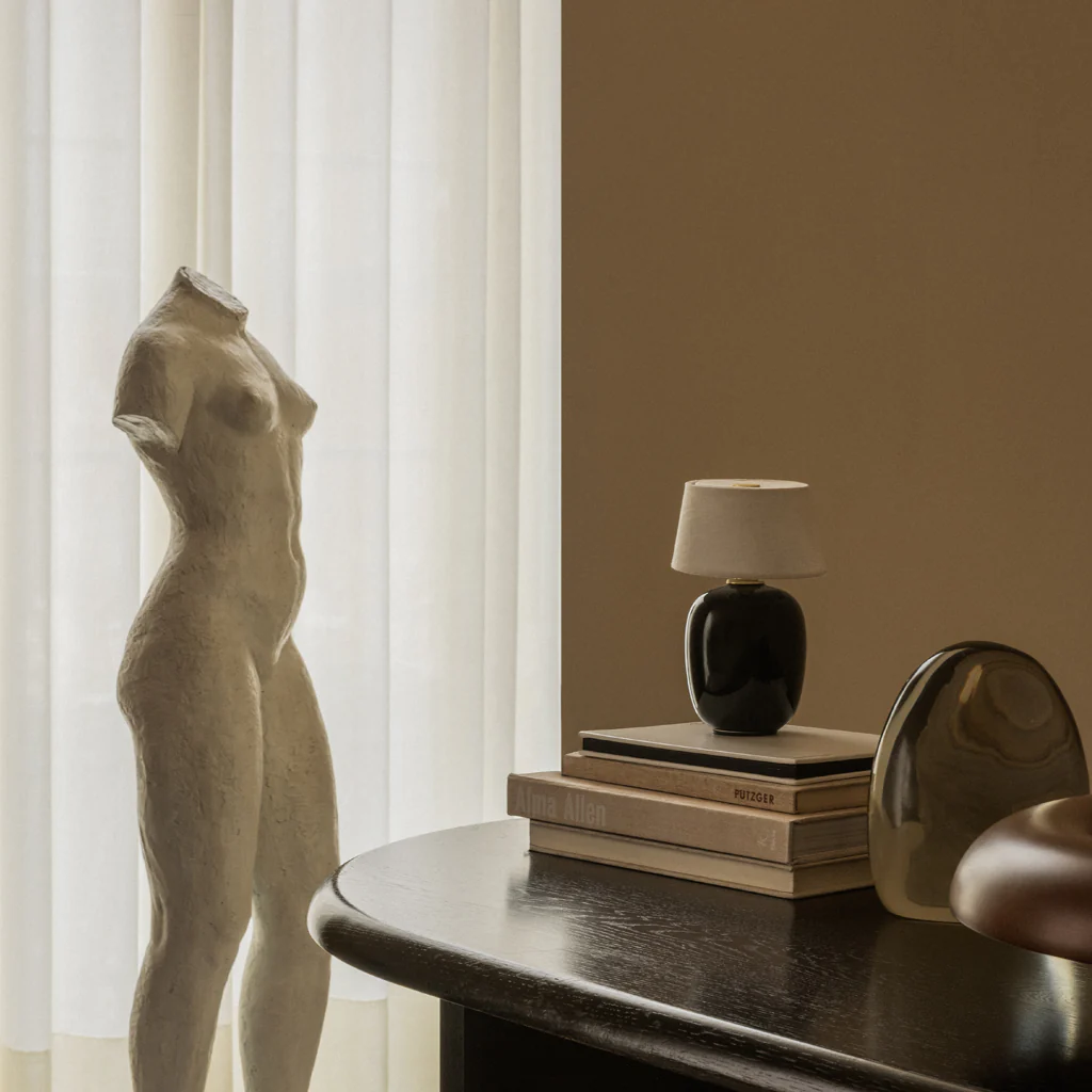 Audo Torso Table Lamp Portable Black - Image 3