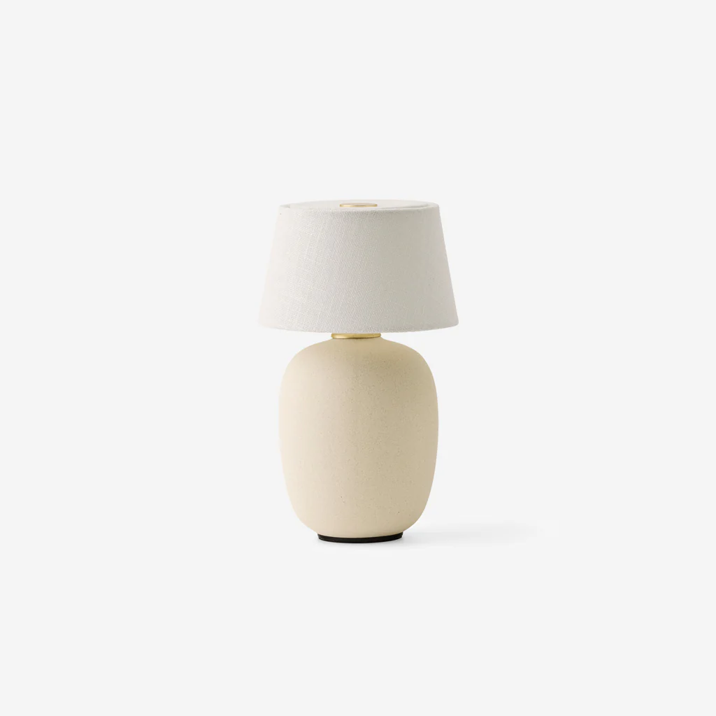 Audo Torso Table Lamp Portable Sand