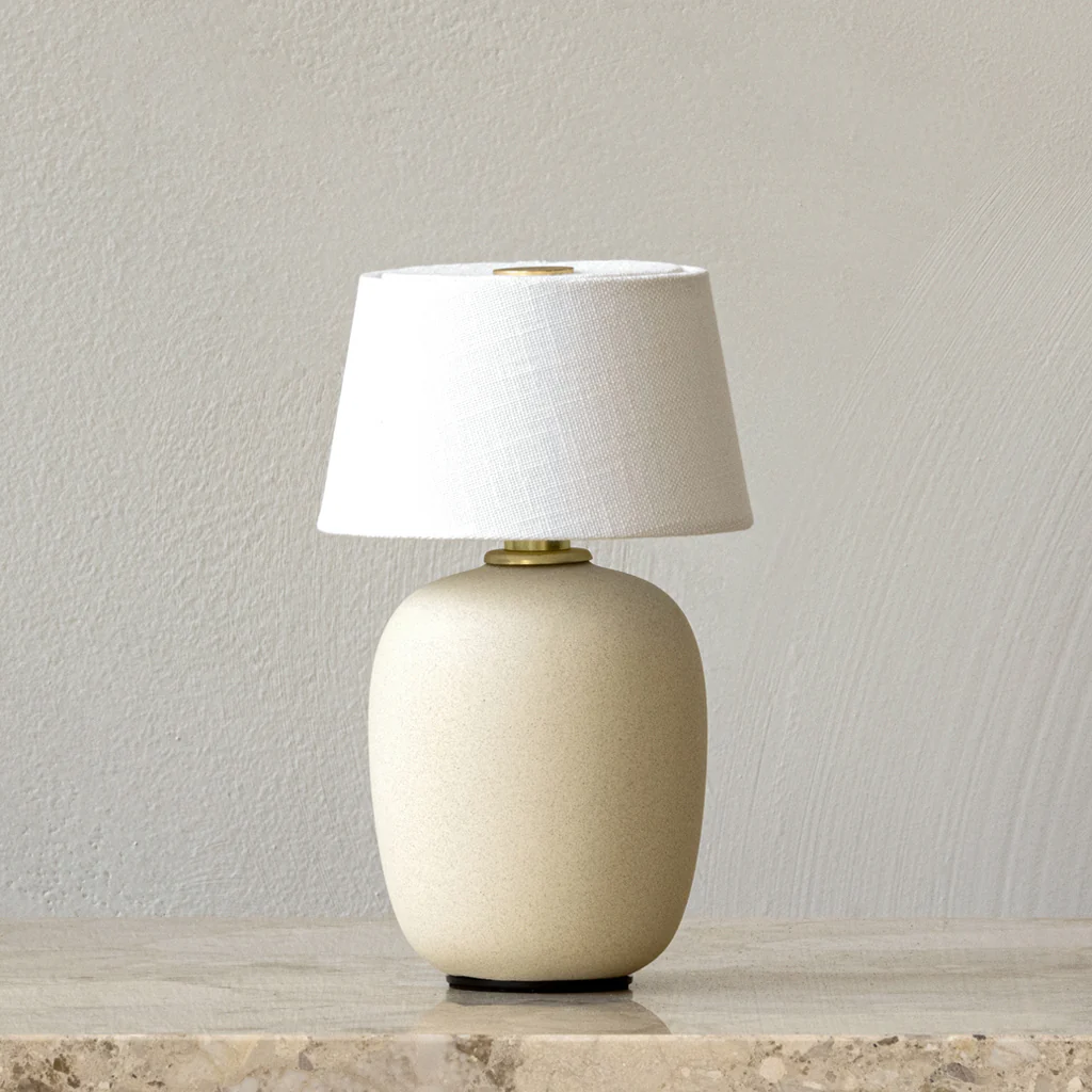 Audo Torso Table Lamp Portable Sand - Image 4