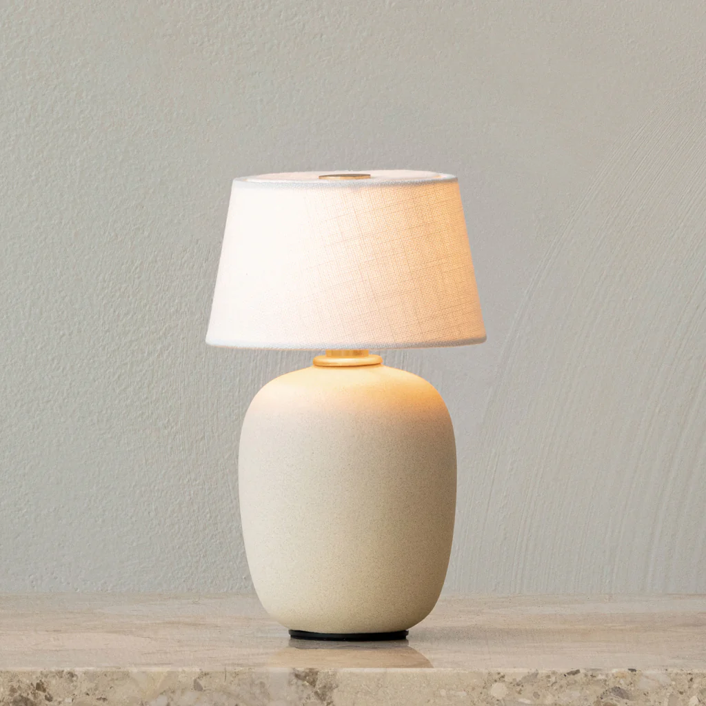 Audo Torso Table Lamp Portable Sand - Image 5