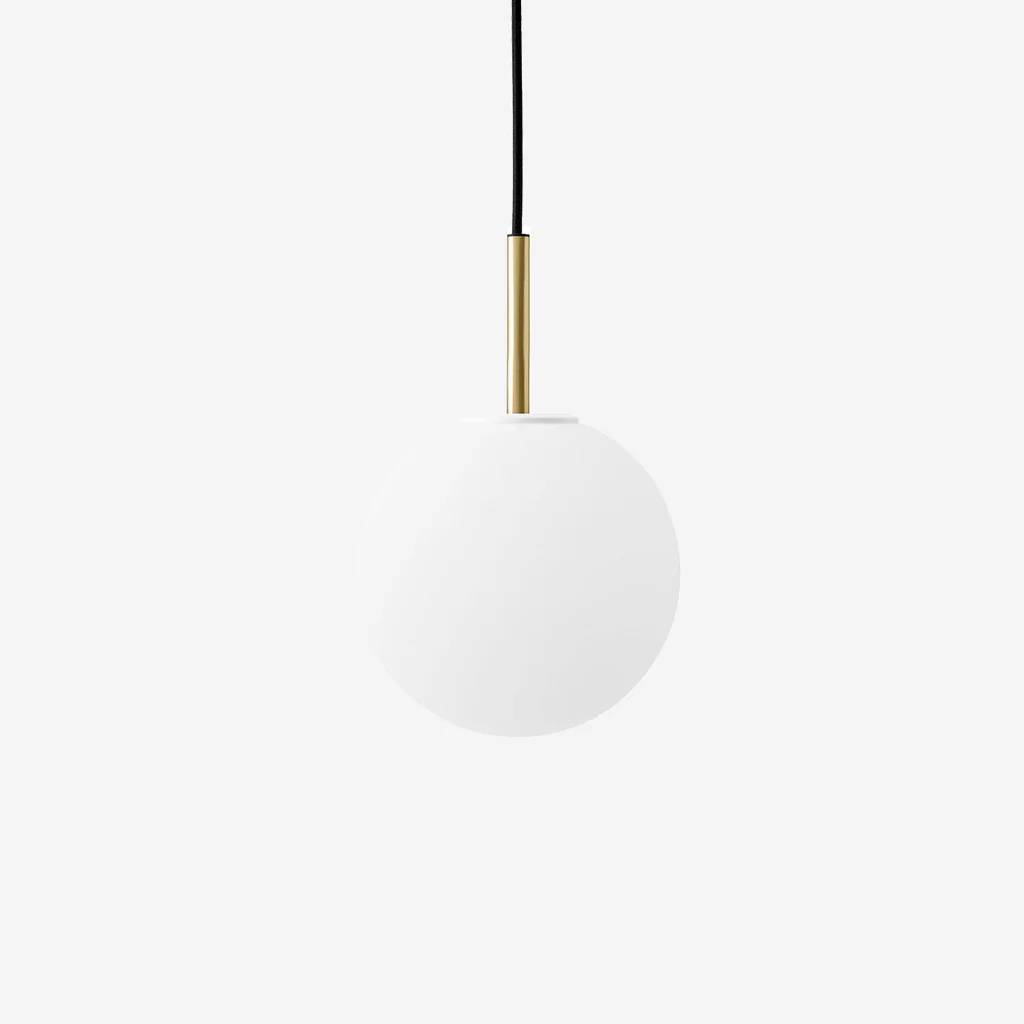 Audo TR Bulb Pendant Matt Opal Brass
