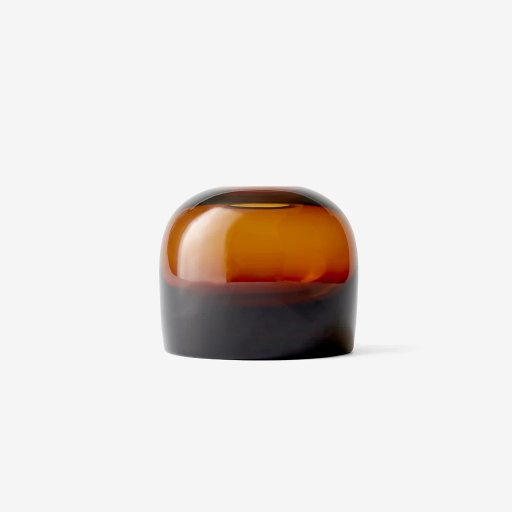 Audo Troll Vase Amber Medium