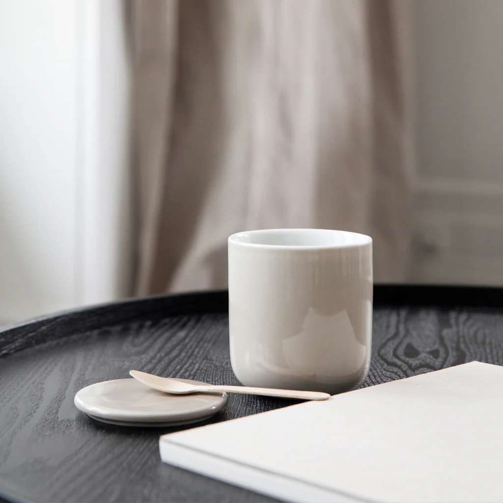 Audo Turning Table Black Ash - Image 8