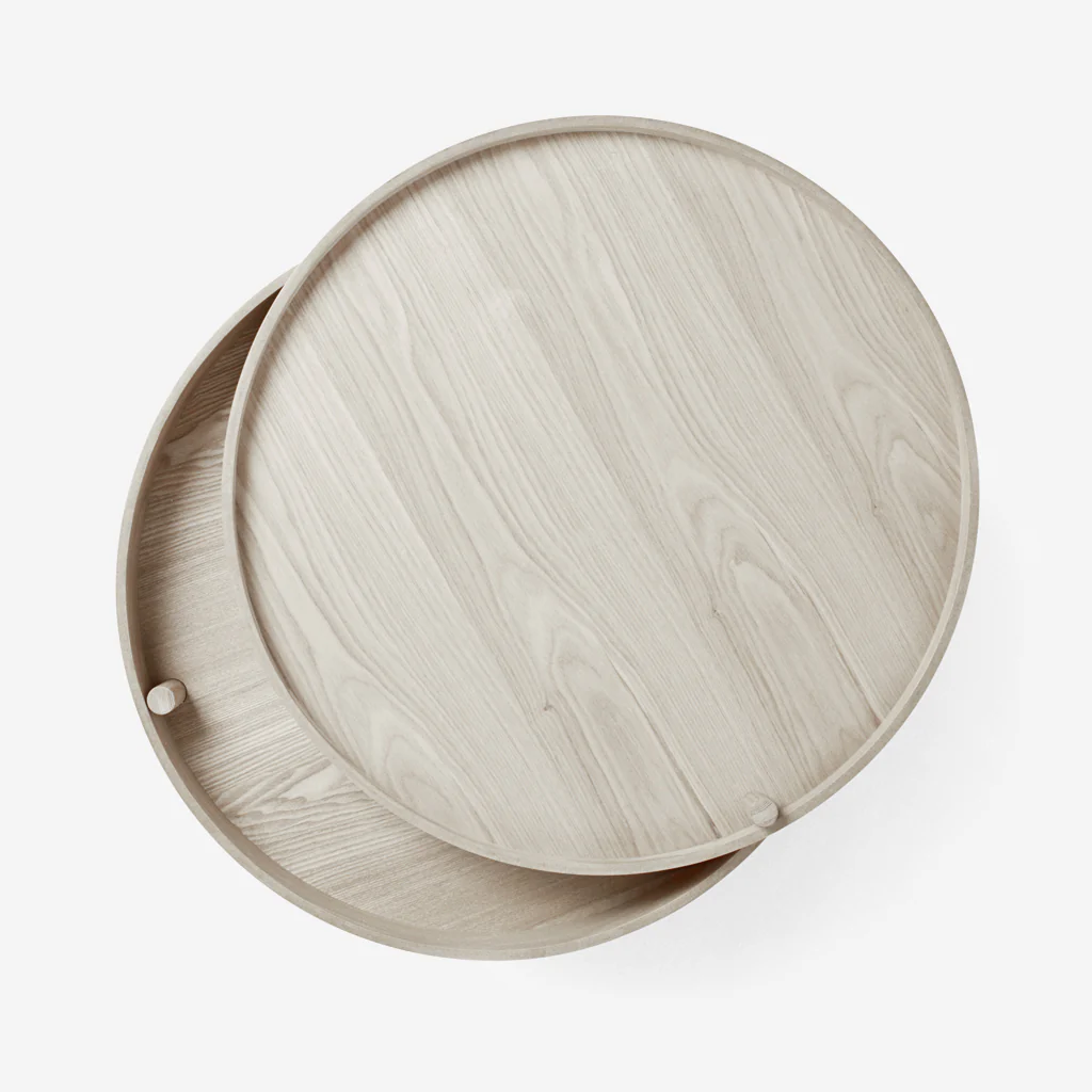 Audo Turning Table Oak - Image 4