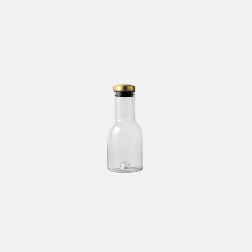 Audo Water Bottle 0.5L Smoke Brass