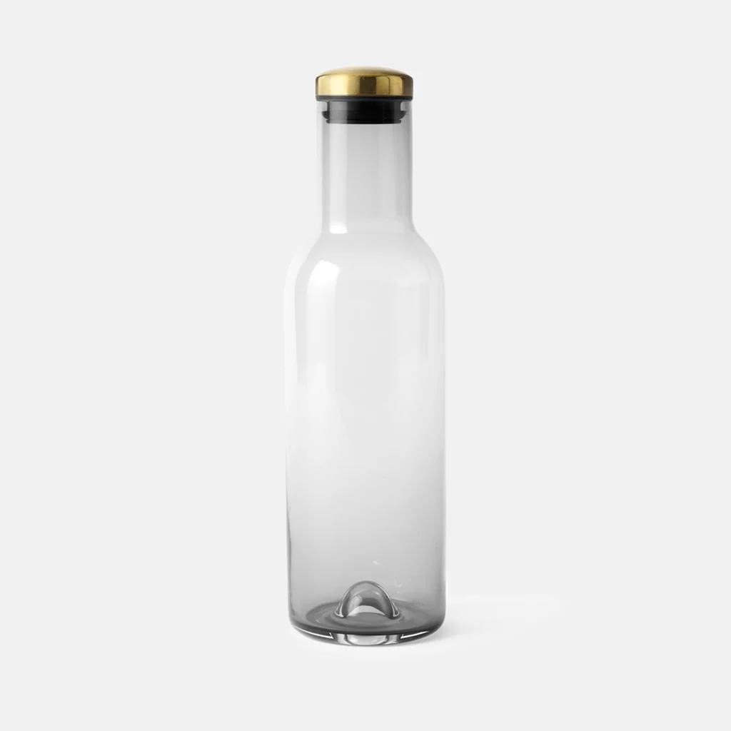 Audo Water Bottle Carafe 1L Smoke Brass - Image 2