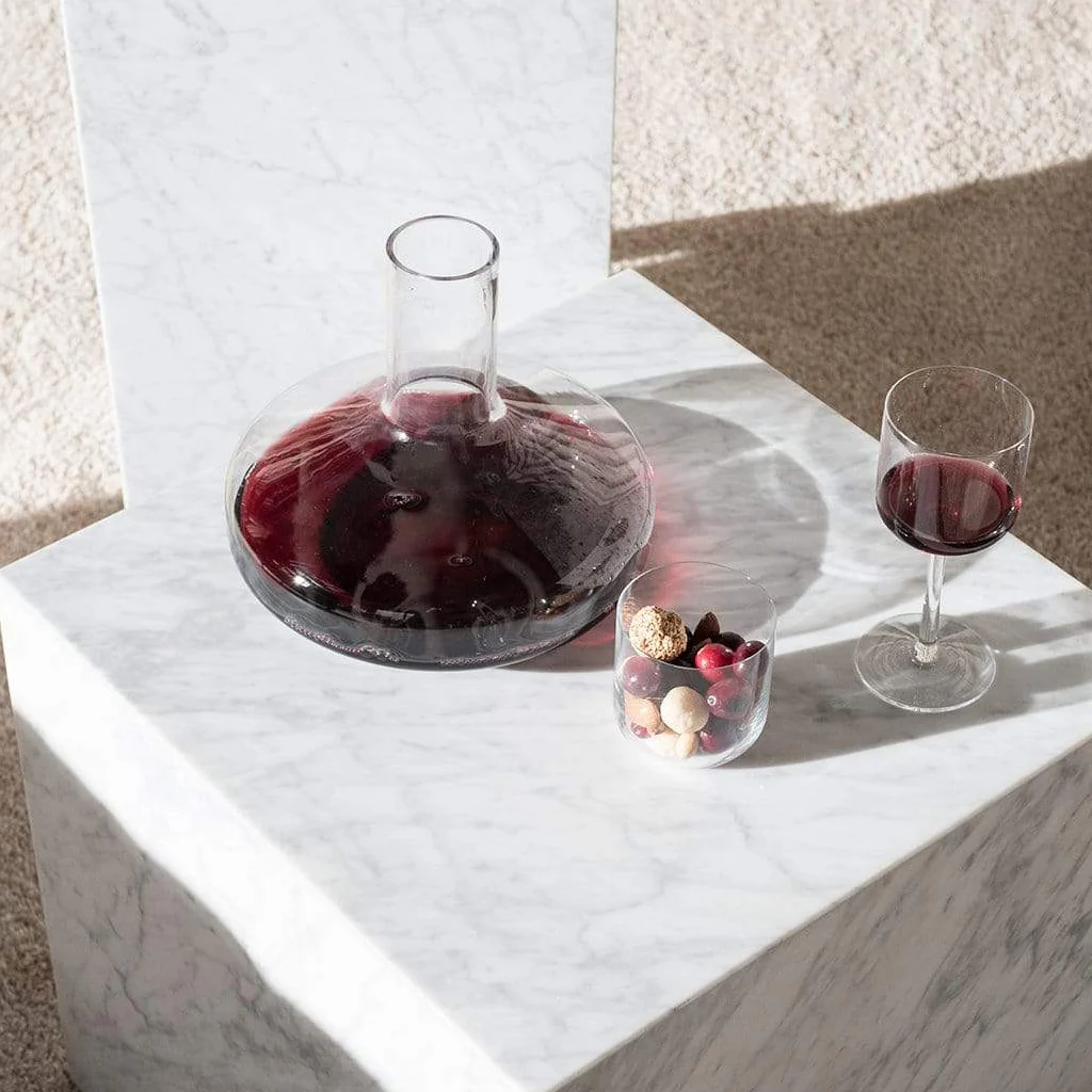 Audo Wine Breather Carafe Deluxe Clear Steel - Image 4