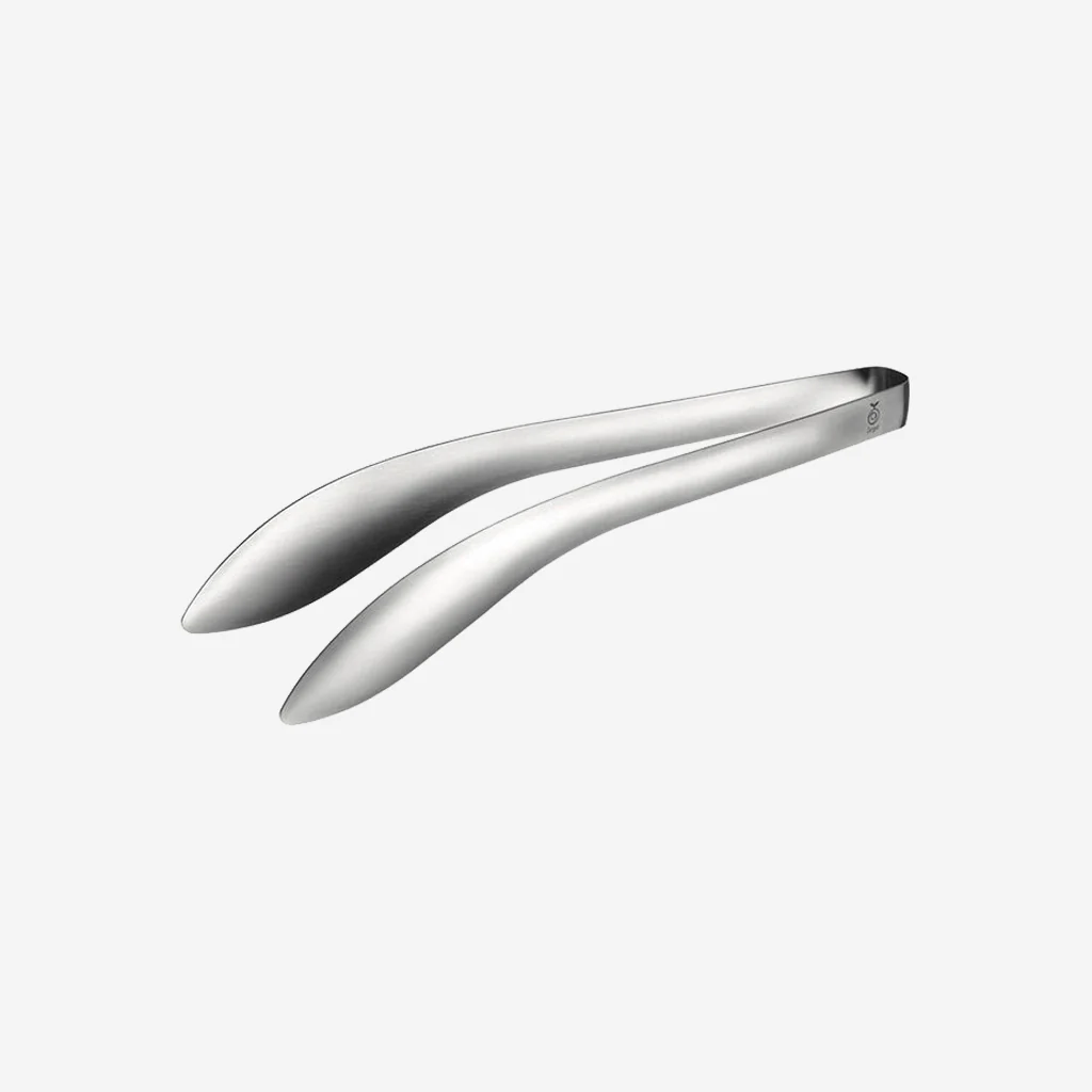 Aux Long Moritsuke Server Tongs Stainless Steel - Image 5