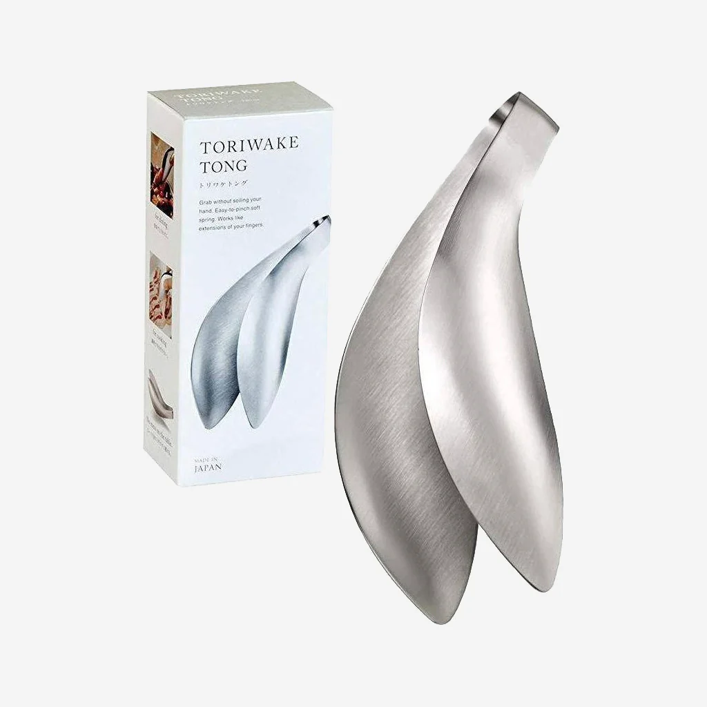 Aux Toriwake Tong Stainless Steel - Image 3