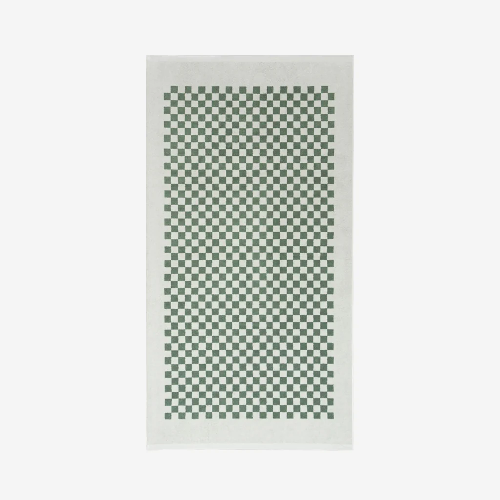 Baina Sage Chalk Roman Pool Towel - Image 12
